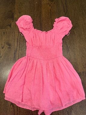 Hollister Pink Short Summer dress Size Small